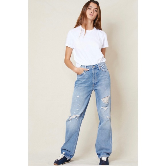 NEW RE/DONE 90S HIGH RISE LOOSE DENIM JEANS